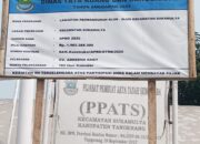Proyek Rp1,9 Miliar Alun-Alun Sukamulya Diduga Asal Jadi, Tutup U-Ditch Diganjal Papan, Coran Menganga