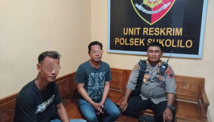 Polsek sukolilo Ungkap kasus penganiayaan saat persiapan karnaval meron, dua pelaku diamankan