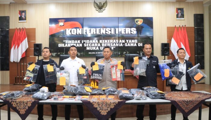 Polres Malang Tetapkan 21 Tersangka Perusakan Kantor Polisi, 6 Diantaranya ABH