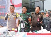 Polres Metro Tangerang Kota Musnahkan Barang Bukti Narkotika