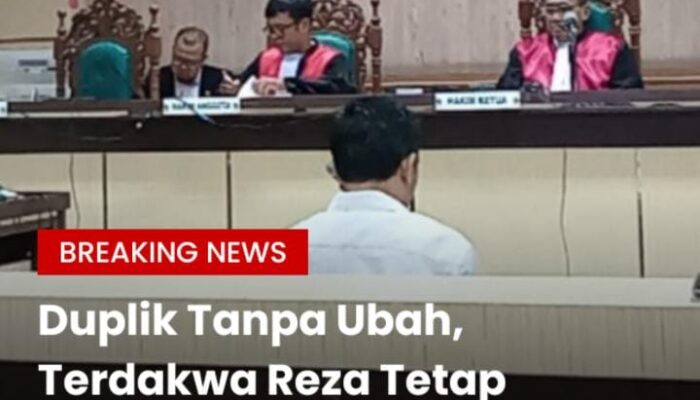 Sidang Korupsi Modal Perusda Balangan: Duplik Terdakwa Reza Tak Bergeser, Nama-Nama Kuat Muncul di Pusaran Dana Rp20 Miliar