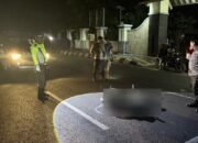 Laka Tunggal di Jalan P. Sudirman Pati, Satu Pengendara Meninggal Dunia