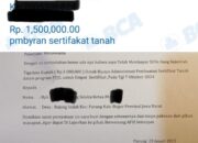 Meresahkan Program PTSL Menjadi Ajang Pungli di Desa Bojong Indah Kecamatan Parung