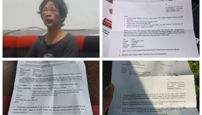 3 Bulan Berjalan Laporan Pengroyokan Warga Pagedangan ke Polsek Rumpin, Temui Kejanggalan Prosedur