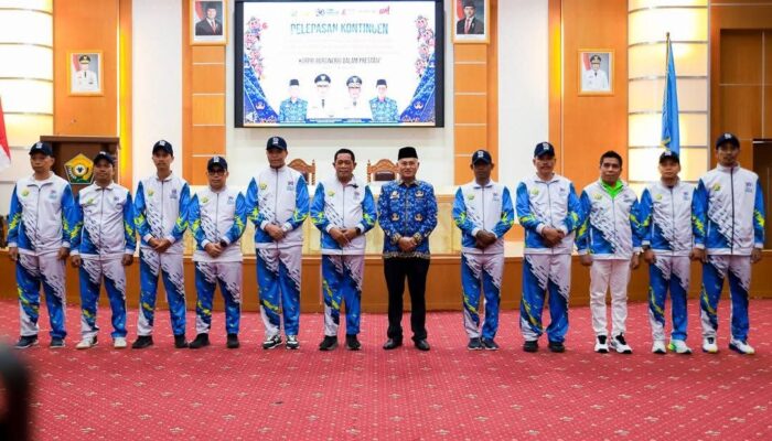 Kontingen Pornas Korpri ke-17, Wagub Sultra Ir. Hugua Tekankan Pentingnya Sportifitas Dan Solidaritas Sesama Atlet