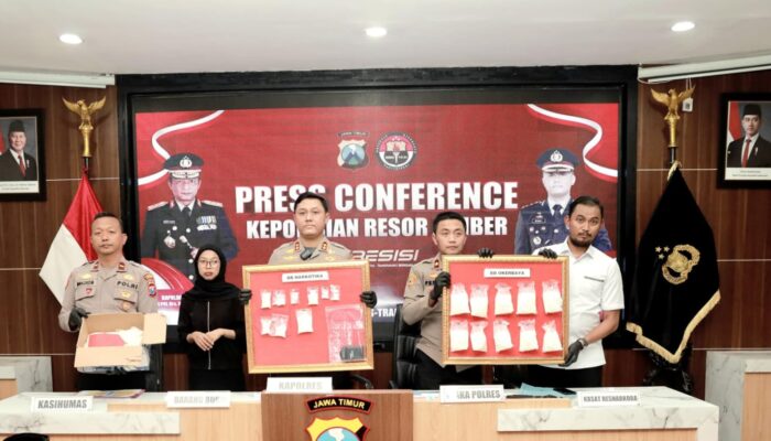 Polres Jember Bongkar Jaringan Narkoba 15 Tersangka Diamankan, Modus “Ranjau” Terkuak