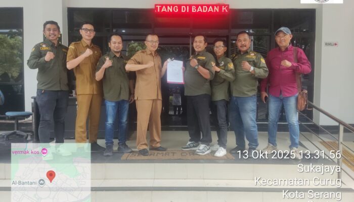 Ketua Umum AKPERSI Dampingi DPD Banten ke Kesbangpol Provinsi Banten