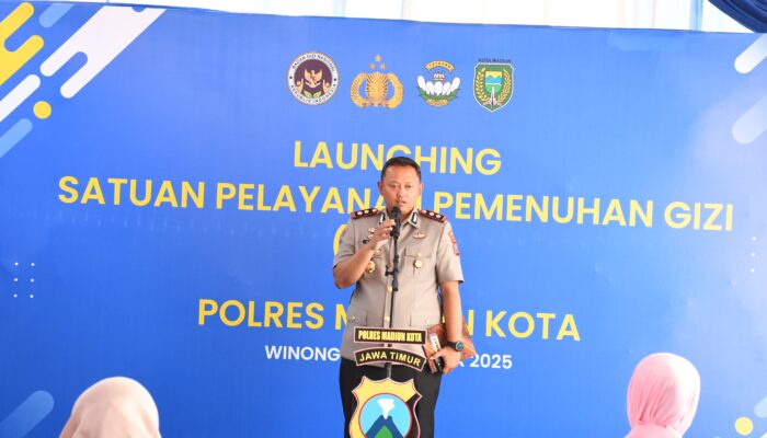 Polres Madiun Kota Launching SPPG Winongo Bukti Nyata Kepedulian Sosial