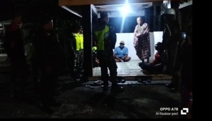 Patroli Malam Gabungan Jaga Kondusivitas Wilayah Simo