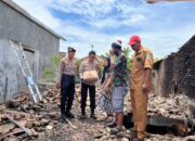 Polres Pasuruan Salurkan Bantuan untuk Korban Kebakaran di Rembang