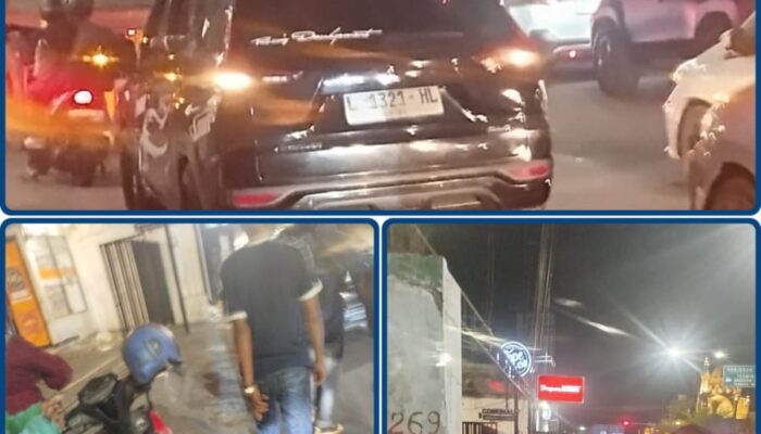Motor Ojek Online Diseruduk Mobil: Kejadian Kecelakaan Lalu lintas Penyesuaian Secara Kekeluargaan