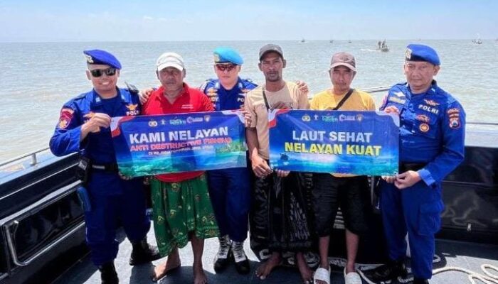 Ditpolairud Polda Jatim Kampanyekan Laut Sehat Nelayan Kuat