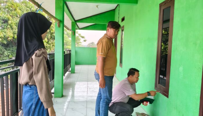 Reskrim Polsek Cisoka Cek TKP Pencurian di Jayanti, Pelaku Masuk Rumah dengan Congkel Jendela
