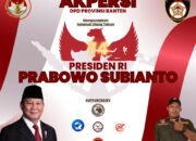 AKPERSI DPD Provinsi Banten Ucapkan Selamat Ulang Tahun ke-74 Presiden RI Prabowo Subianto