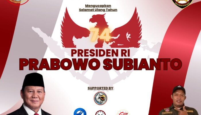 AKPERSI DPD Provinsi Banten Ucapkan Selamat Ulang Tahun ke-74 Presiden RI Prabowo Subianto