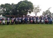 Pemdes Dangdeur Kompak!! Gelar Touring Jelajah Banten 2025