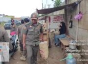 Satpol PP Kabupaten Tangerang Layangkan Surat Peringatan III untuk Bangunan Liar di Jalan Raya Jatake