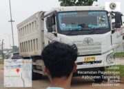 Supir Truk PT KIM Diduga Parkir Liar dan Lawan Arah di Jalan Raya Jatake