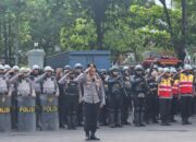 Apel Kesiapsiagaan Polresta Pati Sambut Sidang Paripurna Hak Angket DPRD