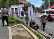 Polresta Pati Amankan Puluhan Batu Saat Screening di Sekitar Alun-Alun Simpang Lima