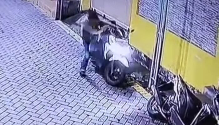 Dua Pelaku Curanmor Gagal Beraksi di Mesjid Nurul Jadid Setro Baru VI Surabaya