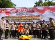 Polresta Pati Gelar Apel Siaga Bencana 2025, Kapolresta Tekankan Sinergi Pentahelix