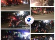 Puluhan Pemuda Padati Jalan Raya Kenjeran 265, Ajang Balap Liar Kembali Marak di Surabaya Utara