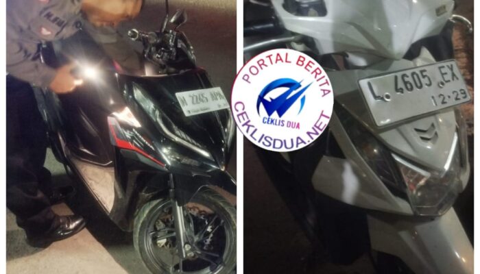 Pengendara Honda Vario Tabrak Honda Beat di Wilayah Tambaksari, Sempat Kabur Sebelum Diamankan Warga