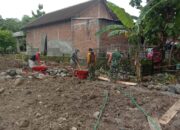 Gotong Royong Bangun Koperasi Merah Putih, Babinsa dan Warga Sembungan Wujudkan Kemandirian Ekonomi Desa