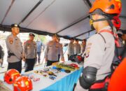 Kapolri Cek Langsung Personel-Sarpras Polda DIY, Pastikan Siap Hadapi Potensi Bencana 