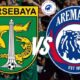 Diwarnai Satu Kartu Merah, Derby Jatim Persebaya Vs Arema Berakhir 1-1