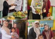 Para Komite SDN Pabuaran 02 Membuat Nasi Tumpeng untuk Merayakan Hari Guru Nasional