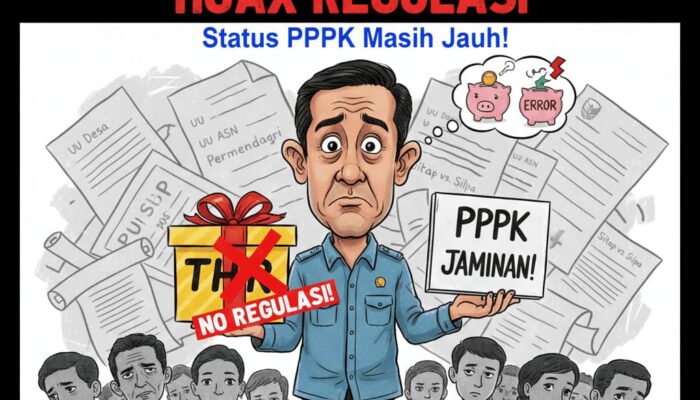 STOP DRAMA! Perangkat Desa Dapat THR Itu HOAX Regulasi, Status PPPK Masih Jauh!