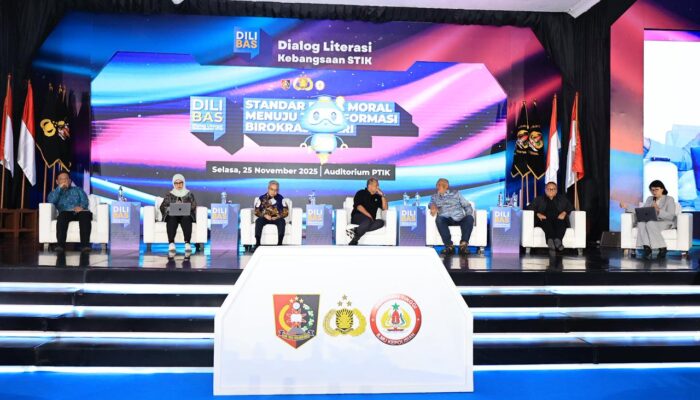 Dialog Literasi Kebangsaan STIK Angkat Isu Etika Moral dalam Transformasi Birokrasi Polri