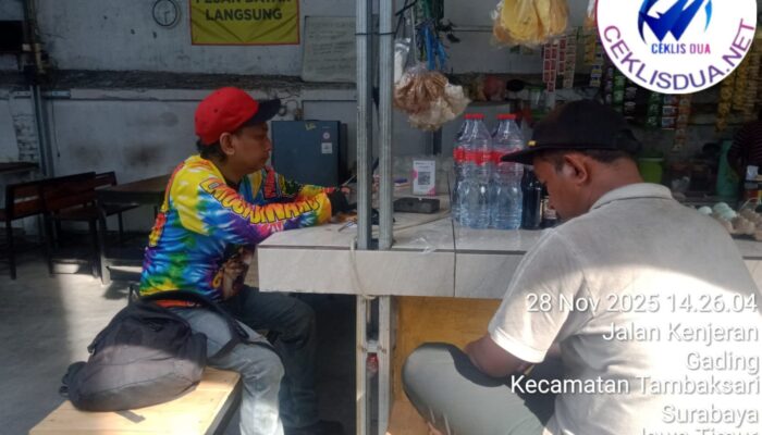 Sapa Yang Tak Berbalas: Momen Humanis Ojol dan ODGJ di Warkop Jalan Kenjeran 265 Surabaya