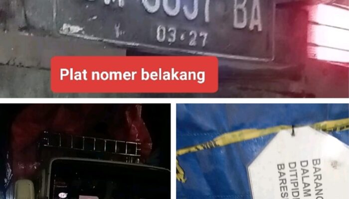 Truck Ekspedisi Angkut Barang Sitaan/Barang Bukti Tppu (Ditipidnarkoba) Bareskrim Polri, Diduga Tidak Dilengkapi Dokumen Resmi