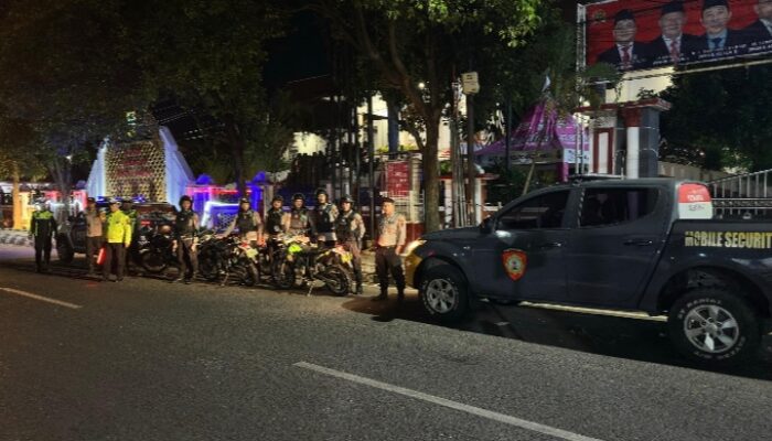 Patroli Malam Polresta Pati Jaga Kondusivitas Kota Pasca Rapat Paripurna Hak Angket Bupati