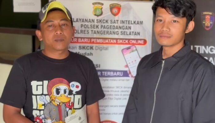 Polsek Pagedangan Dapatkan Apresiasi Masyarakat, Cepat dan Mudah Dalam Pembuatan SKCK