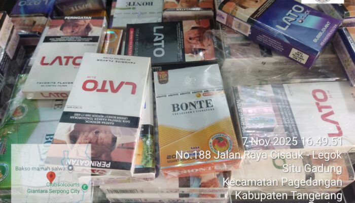 Edarkan Rokok Ilegal Bisa Dipenjara 5 Tahun