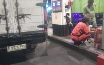 Diduga Terlibat Jaringan Mafia Solar, Truk Box di Rest Area KM 43 Tol Jakarta – Serang