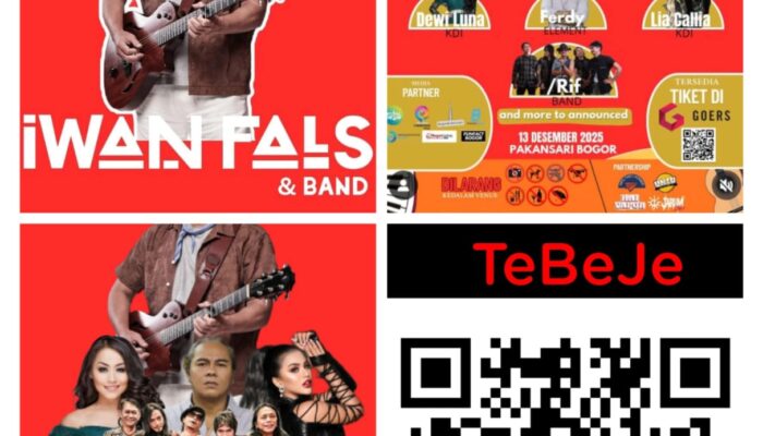 Festival Bogor Bersatu (Bobers Fest) Hadirkan Iwan Fals dan Band di Stadion Pakansari Bogor, 13 Desember 2025