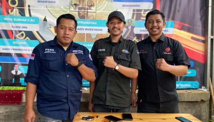 Silaturahmi Pimpinan Media Garudasiber, Mata-Rakyat, Parttimenews, Di Kantor Garudasiber.net