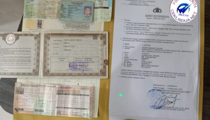 Diduga Ada Pungli Dalam Pengurusan Blokir Warga Surabaya Tunjukan Bukti Dokumen Ke Media