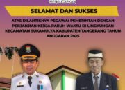Camat Sukamulya Sambut PPPK Paruh Waktu