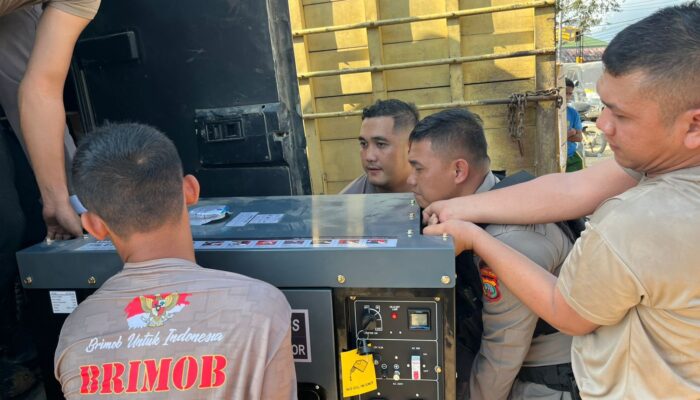 Bantuan Logistik Kapolri untuk Polres Aceh Tamiang Tiba, Pastikan Pelayanan Kepolisian Segera Pulih