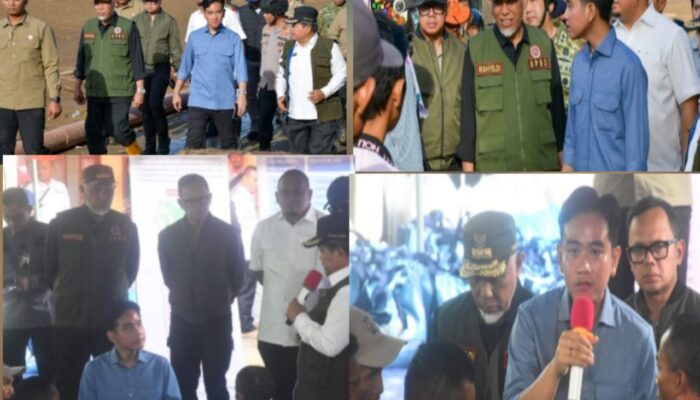 Wapres Gibran Pantau Langsung Penanganan Bencana di Palembayan