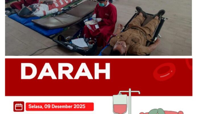 Sukamulya Perkuat Ketahanan Kesehatan, Gelar Donor Darah Bersama PMI 