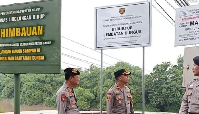 Polres Ngawi Lakukan Mitigasi Bencana Hadapi Cuaca Ekstrem