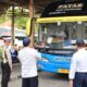 Polres Gresik Gandeng Dishub Gelar Ramcheck Armada Bus Jelang Nataru