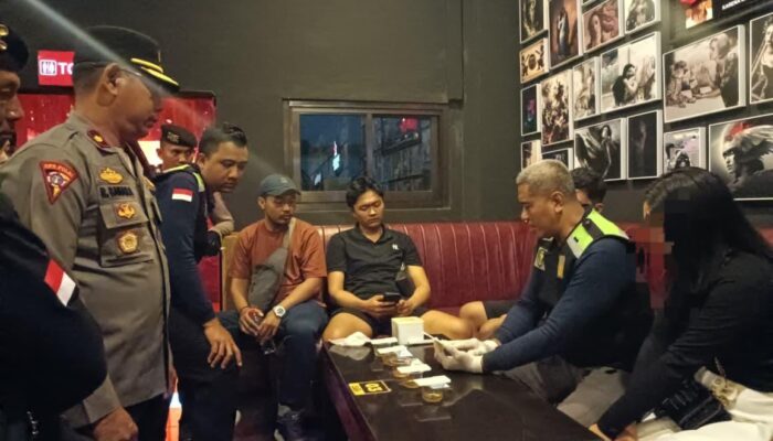 Polres Kediri Razia Tempat Hiburan Malam Jelang Nataru